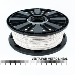 MADECO - Cable libre de halógenos 1x2,5 mm2 Blanco 1 metro(s)