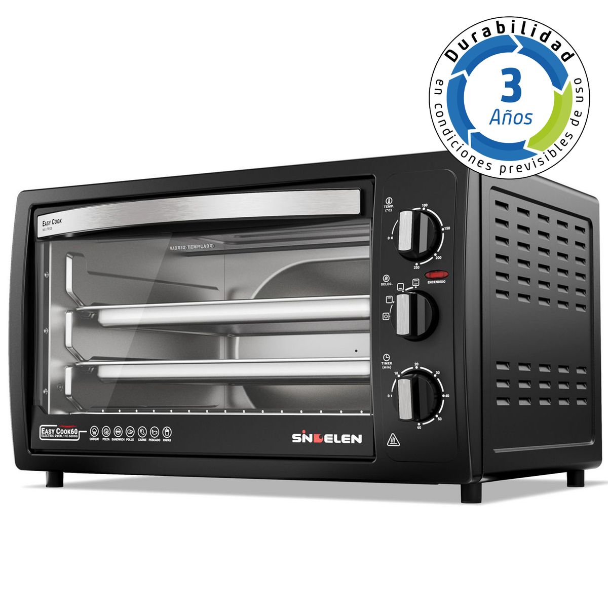 Horno Eléctrico 60 Litros HE-600NG, marca SINDELEN - Foto Principal