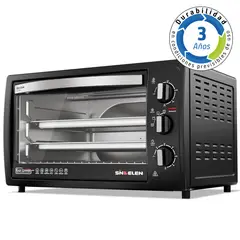 SINDELEN - Horno Eléctrico 60 Litros HE-600NG