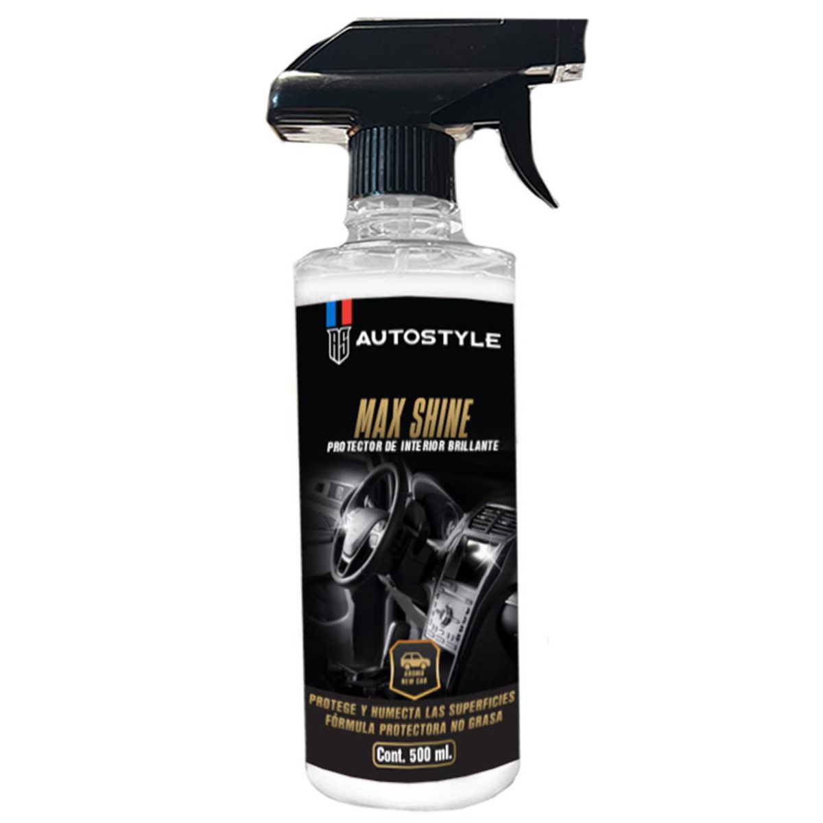 AUTOSTYLE - Protector Tablero Premium Brillo 500 Ml