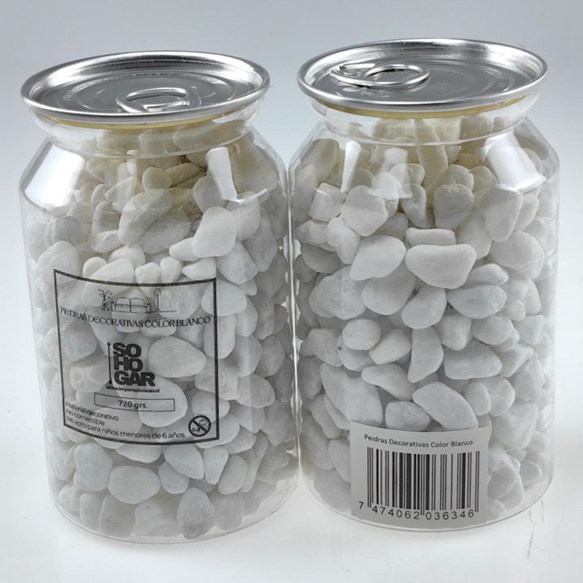 SOHOGAR - Piedras Decorativas Para Jardín 6- 15 Mm 700 Gr