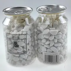 SOHOGAR - Piedras Decorativas 6-15 Mm Color Blanco 700 Gr