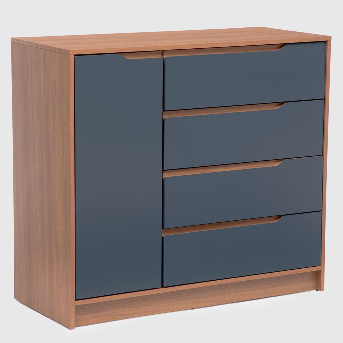 ROCA - Cómoda 4 Cajón(es) Indiana 105x94x45 cm Azul