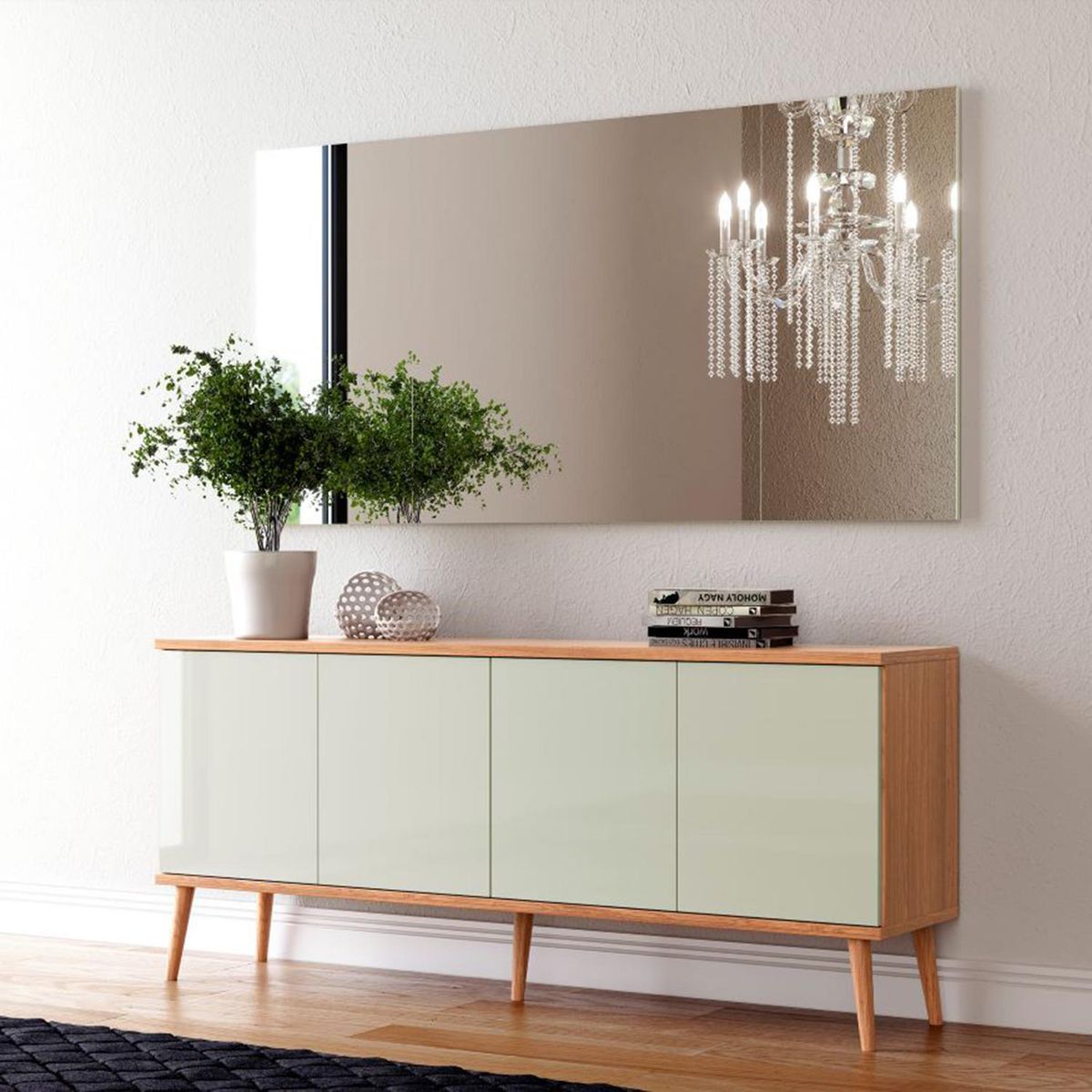 ROCA - Buffet Copihue Blanco 180x40x78 cm