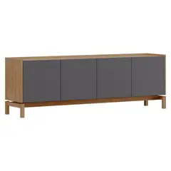 ROCA - Rack 75 " Barcelona Grafito 180x60x40 cm