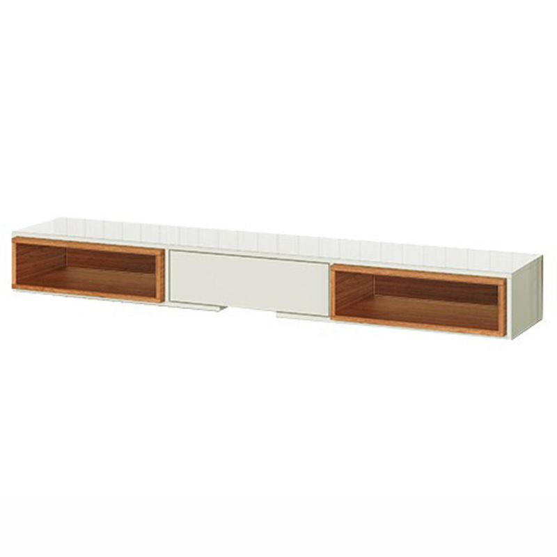 ROCA - Rack TV 55 " Madrid Blanco/Canela 175x20x35 cm