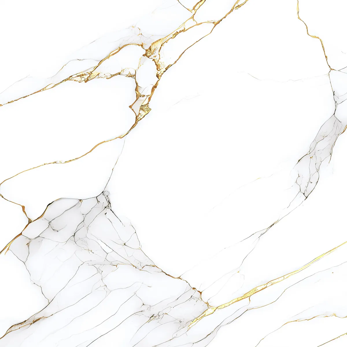 CORDILLERA - Gres Porcelanato 60x60 cm Calacata gold Blanco 1.44 m2