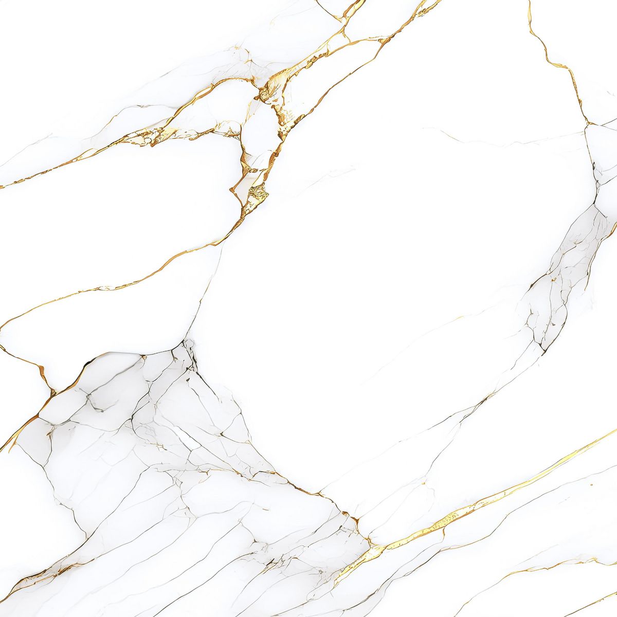 CORDILLERA - Gres Porcelanato 60x60 cm Calacata gold Blanco 1.44 m2