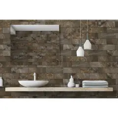 CORDILLERA - Cerámica 61x20 cm Celta stone Óxido 1.61 m2