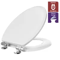 Asiento madera ad elongado cierre suave bis SS304