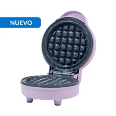 BLANIK - Mini Wafflera de Cerámica 600 W Lila