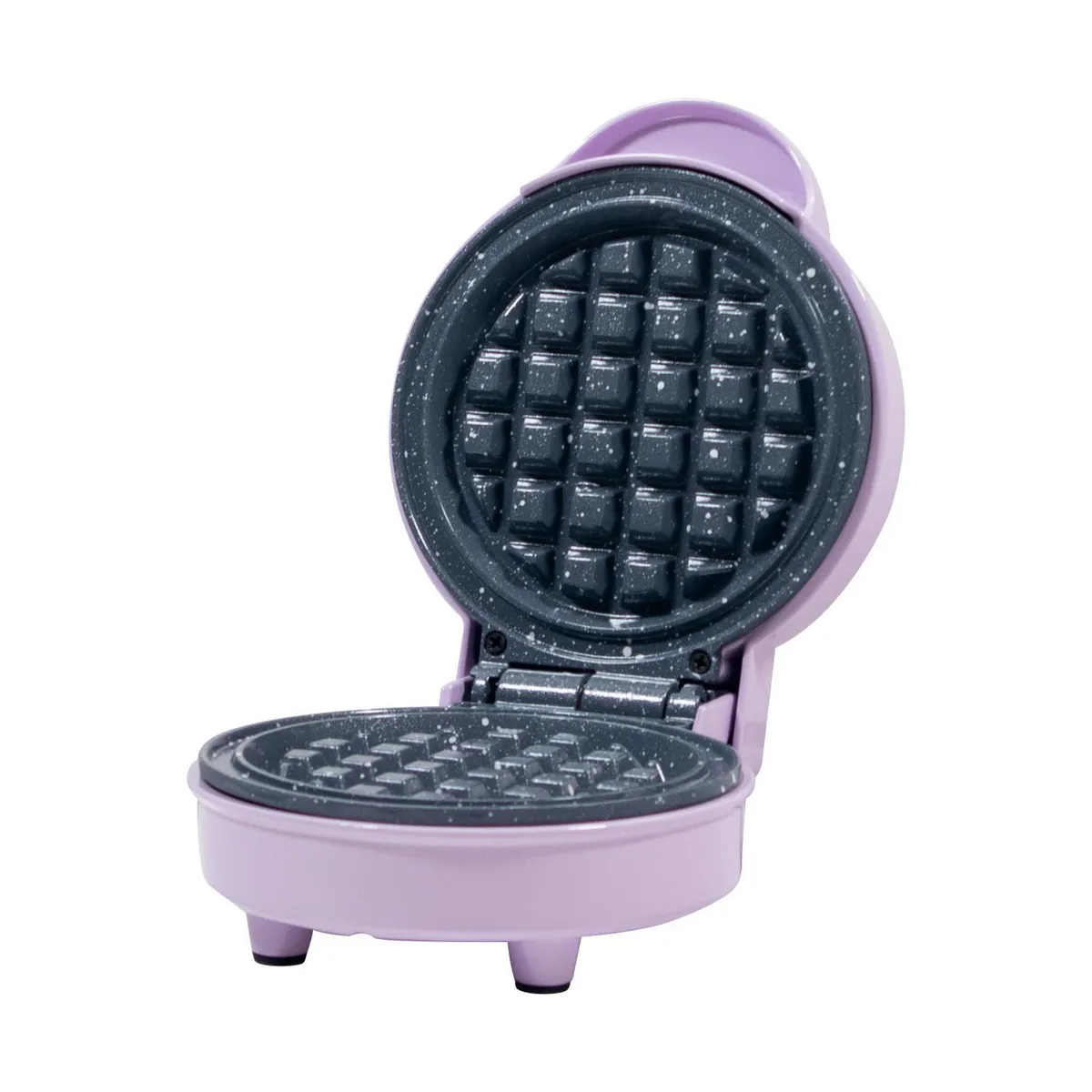 BLANIK - Mini Wafflera de Cerámica 600 W Lila