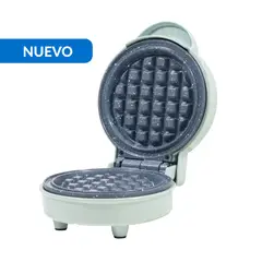 BLANIK - Mini Wafflera de Cerámica 600 W Menta