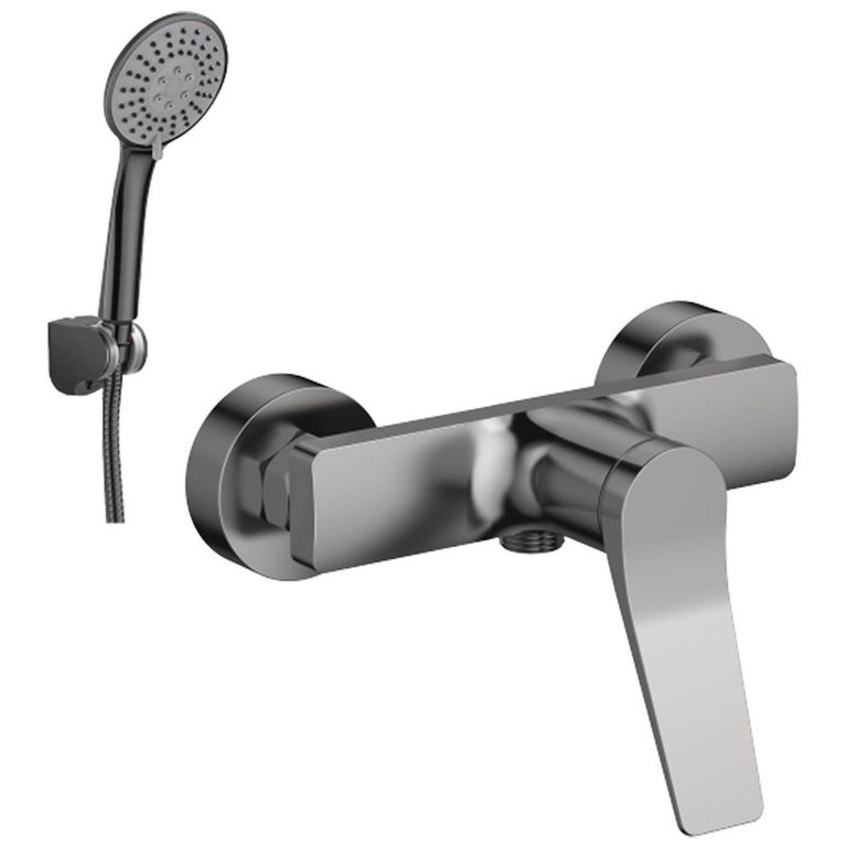 Monomando Ducha Eleganza Gris