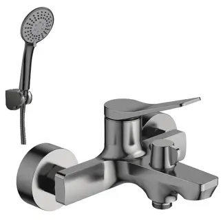 BRIGGS - Monomando Tina-Ducha Eleganza Grafito