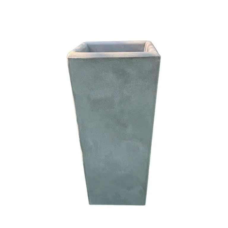 Macetero Grande de Polietileno 30.5x59.7 cm Gris