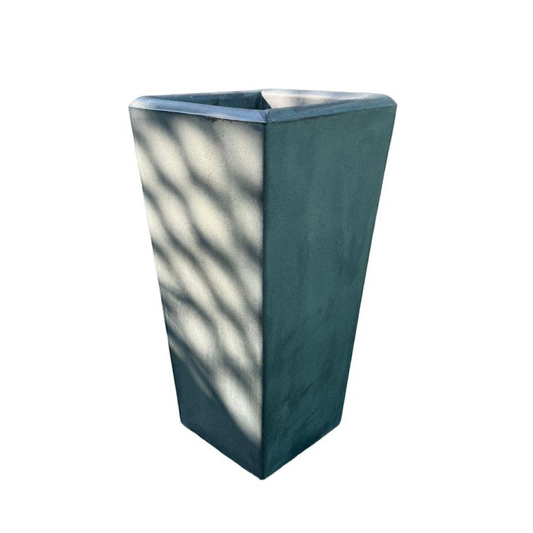 Macetero Grande de Polietileno 30.5x59.7 cm Plata