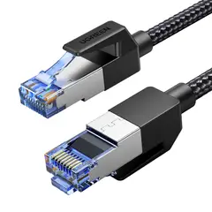 UGREEN - Cable de Red CAT8 F/FTP de 10 Metros (40Gbps) Trenzado Negro NW153