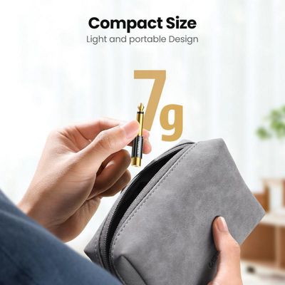 Imagen 2 del producto Adaptador Mono RCA Hembra a Plug 6.3mm Macho Chapado en Oro AV169