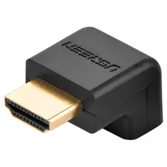 UGREEN - Adaptador Curvo HDMI 2.0 4K@60Hz M/H Down Negro HD112