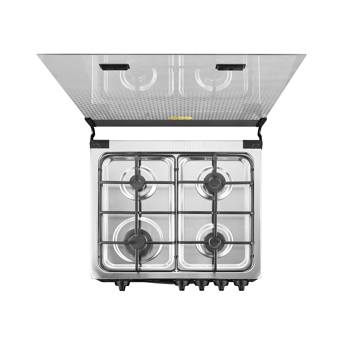 MIDEA - Cocina a Gas 4 Platos Negro MFO-MG24TCSSLBK