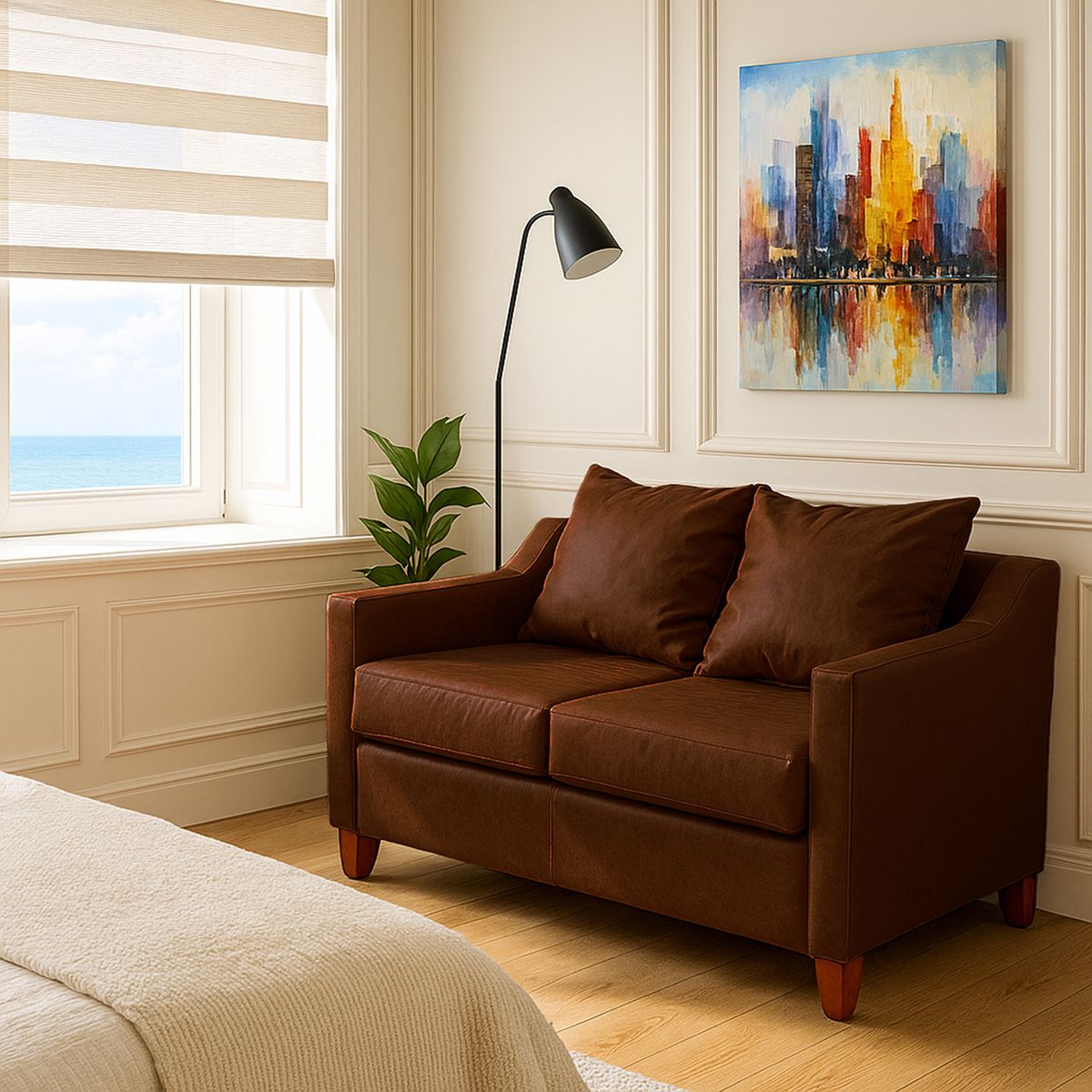 DKORA - Sofá 2 cuerpos Ares 119x90x75 cm