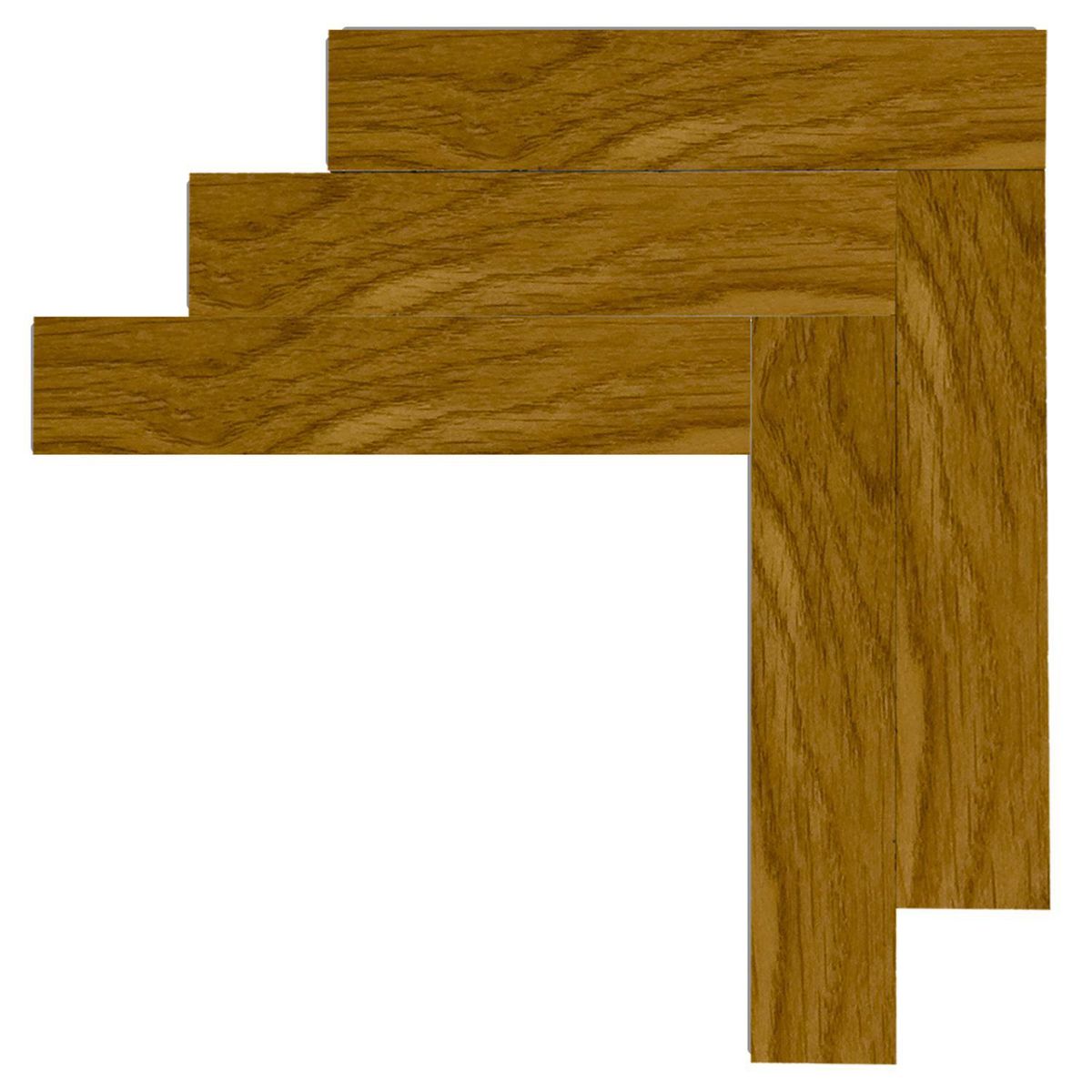 HOGA - Piso Flotante Vinílico 4 mm 12.5x62.5 cm SPC Parquet Click Haya 1.56 m2