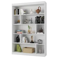 Librero 5 Nivel(es) 120x181x30 cm Blanco