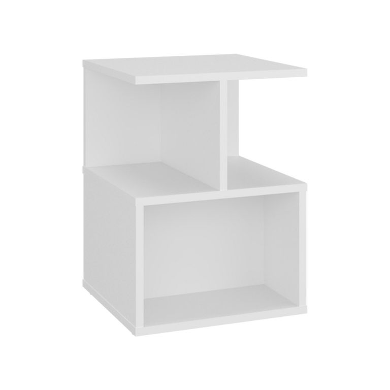 TUHOME Velador 2 Posiciones Ocaso 35x48.2x35 cm Blanco