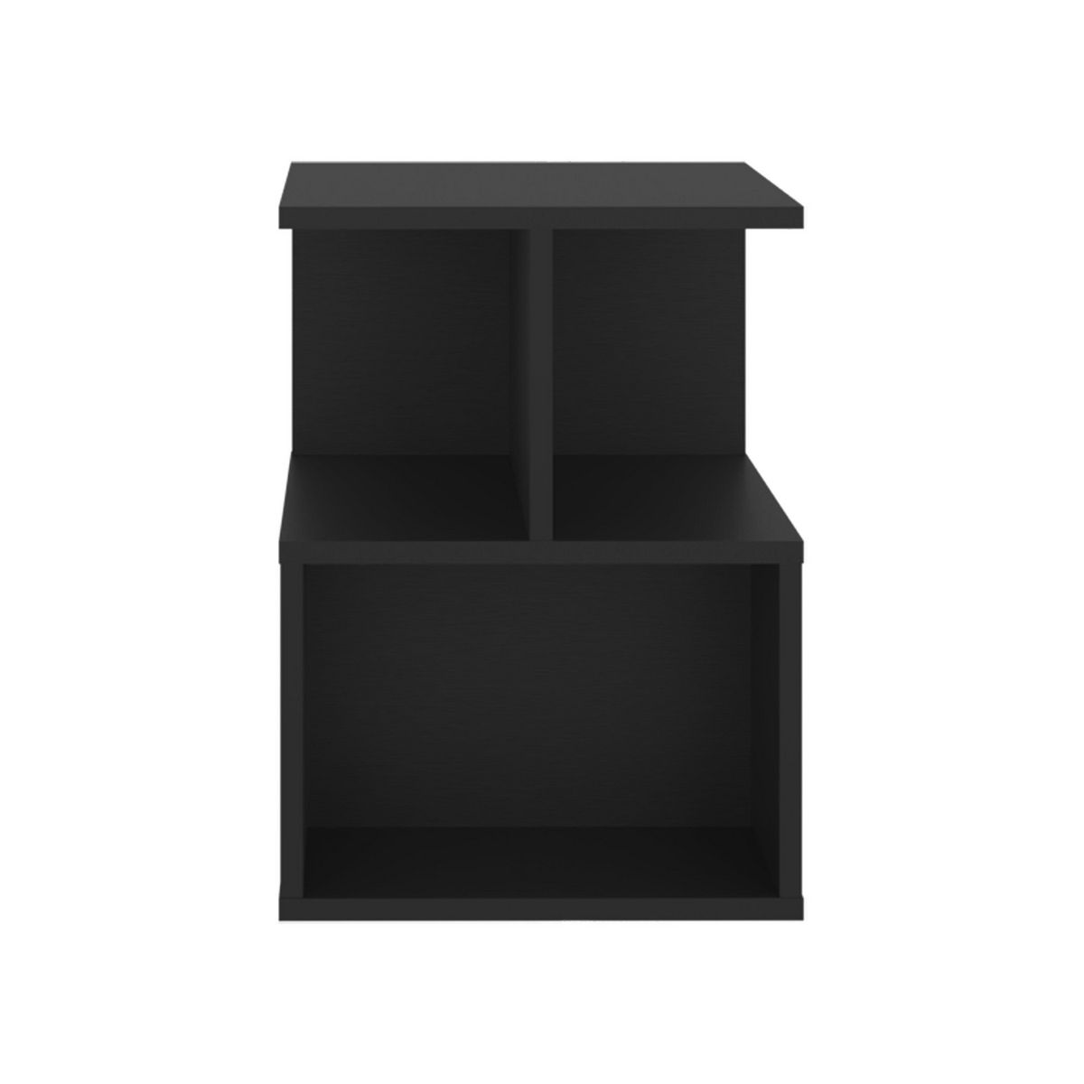 TUHOME - Velador 2 Posiciones Ocaso 35x48.2x35 cm Wengue