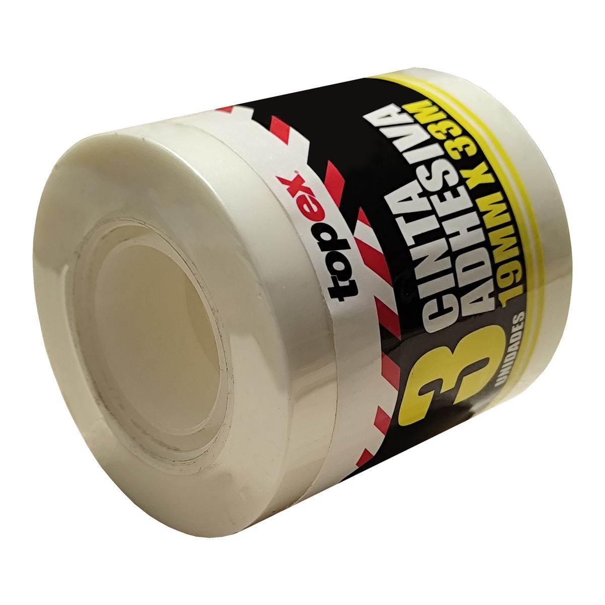 TOPEX - Cinta adhesiva 19mm x 33 m 3 un