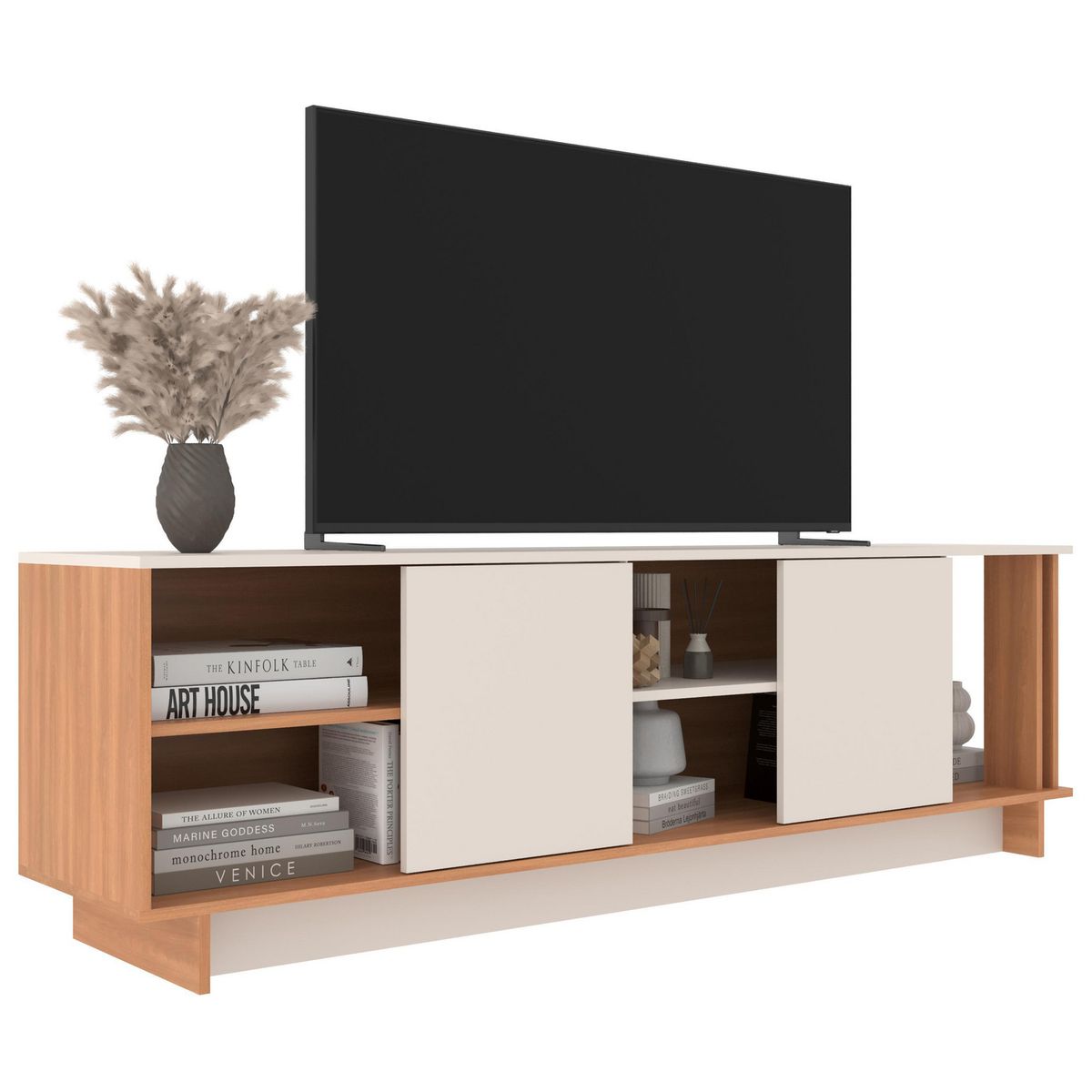 DI PORETTI - Rack TV 70 " Los Angeles Café 180x58x39 m