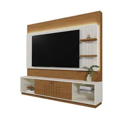 VEKKAHOME - Home TV 65 " Guiaba Café 200x184x33 cm