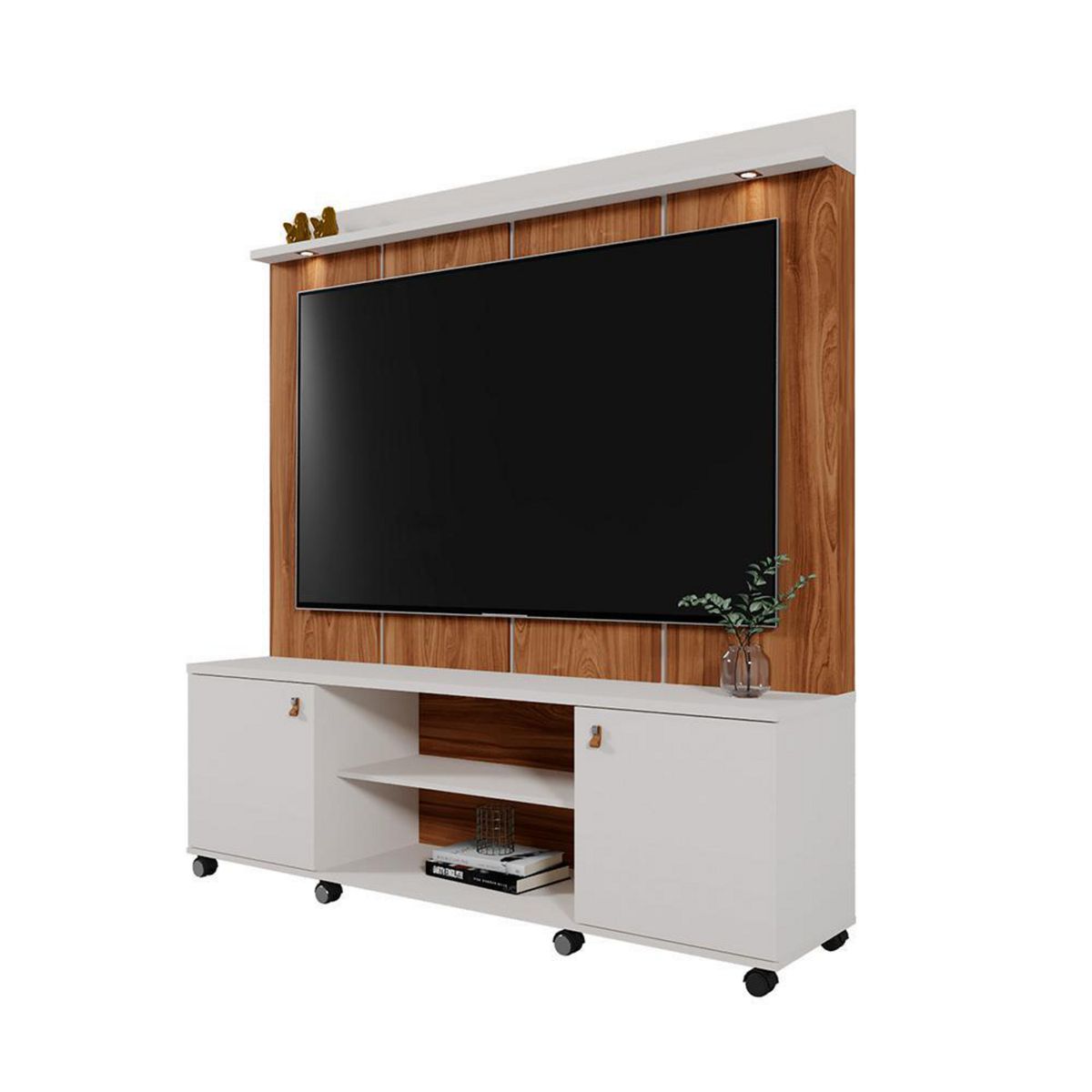 VEKKAHOME - Home TV 70 " Madison Café 183x195x45 cm