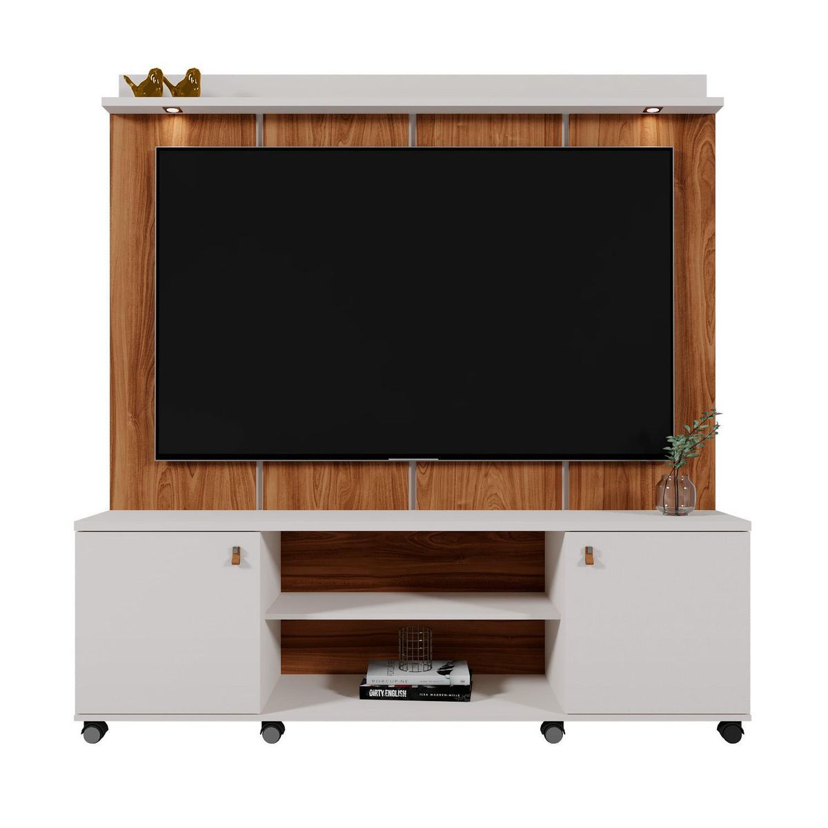 VEKKAHOME - Home TV 70 " Madison Café 183x195x45 cm