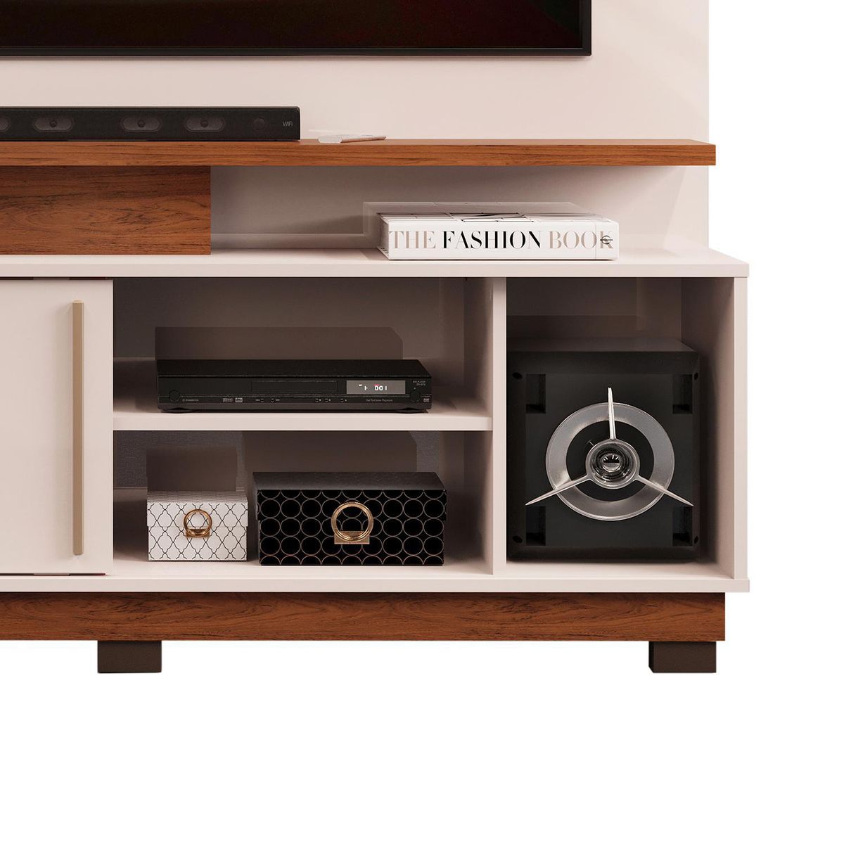 VEKKAHOME - Home TV 55 " Atenas Café 150x179.5x39 cm