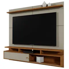 VEKKAHOME - Panel TV 70 " Morretes Gris 181x166x27 cm