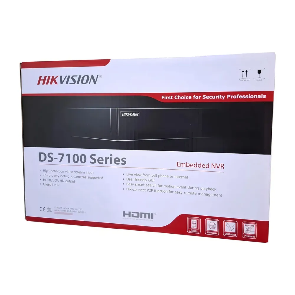 Hikvision NVR 8 canales Mini 1U PoE, foto 3