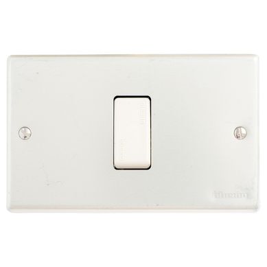 Interruptor Simple Armado (9/12) 10A Aluminio Oxidal
