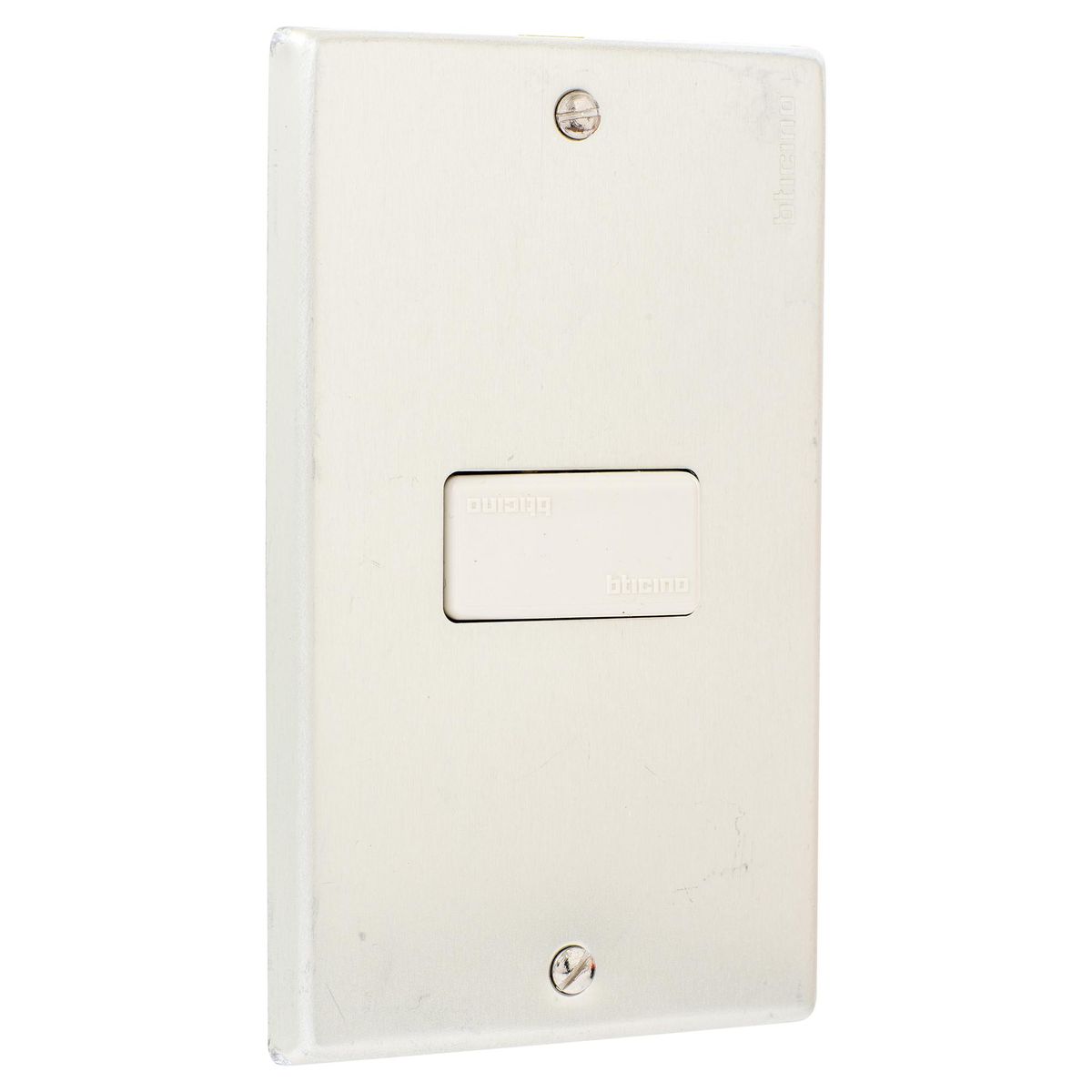 BTICINO - Interruptor Simple Armado (9/12) 10A Aluminio Oxidal