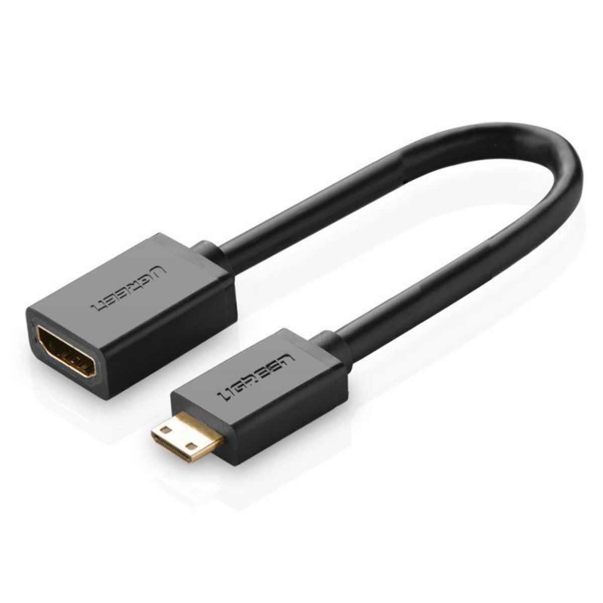 Cable Adaptador Mini-HDMI a HDMI 20cm 20137, marca UGREEN - Foto Principal