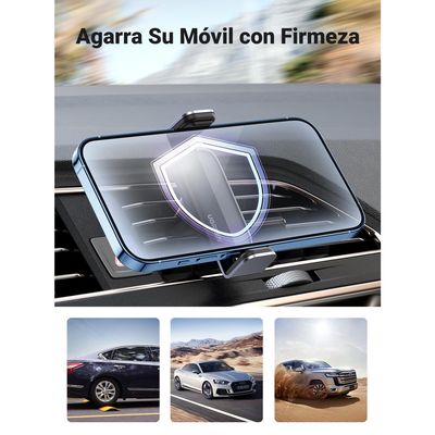 Imagen 2 del producto Soporte Celular tipo Clip para Rejilla de Ventilación de Automóvil LP120