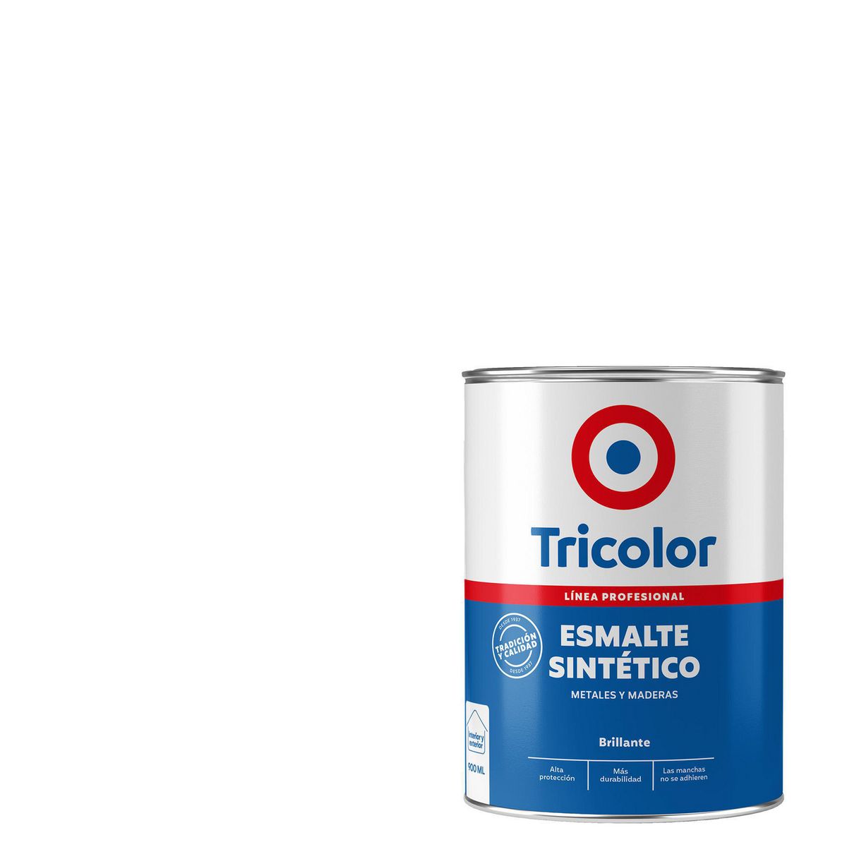 Esmalte Sintético 0.9 l Brillante Blanco, marca TRICOLOR - Foto 2