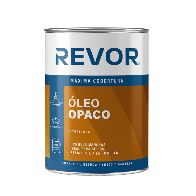 REVOR - Óleo Tarro 0.23 galón(es) Mate Blanco 