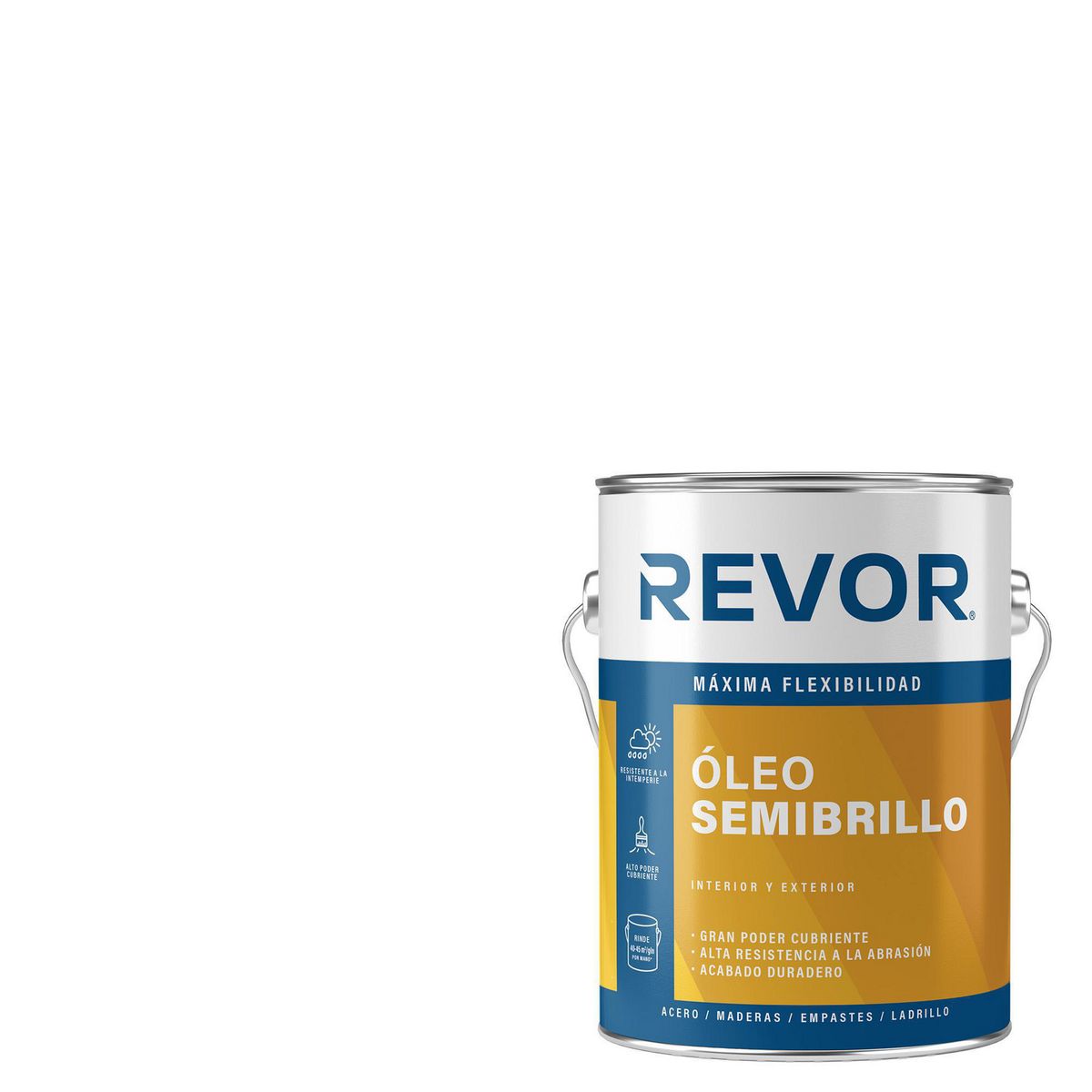 REVOR - Óleo Galón 1 galón(es) Semibrillante Blanco 