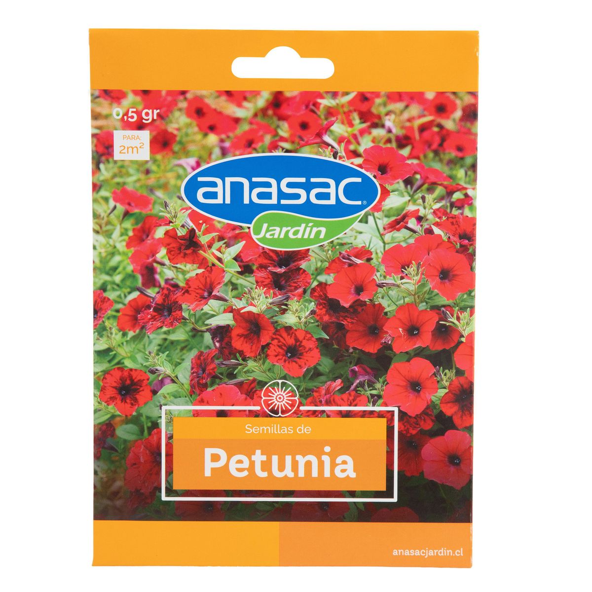 ANASAC - Semilla de flor petunia 0.5 gr Sachet