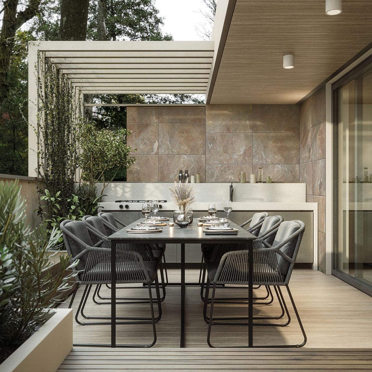 CEDRAL - Simplisima Texturada Terra 6 mm 120x240 cm 3 Unidades