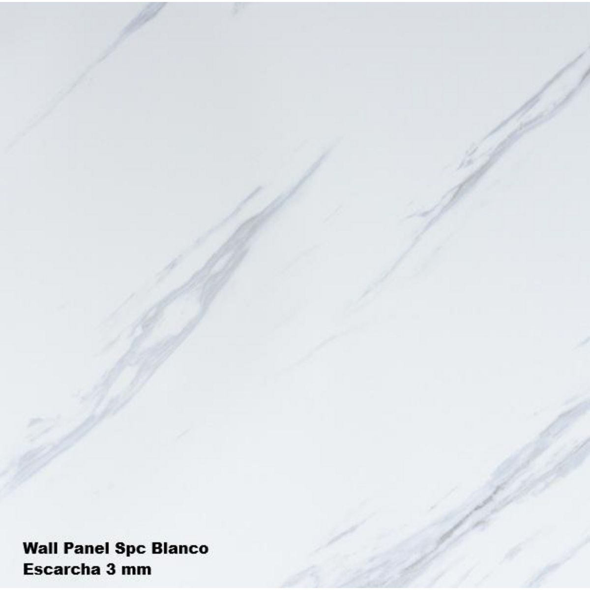 COIMSA - Wall Panel PANEL SPC 244x122 cm Blanco Escarcha 