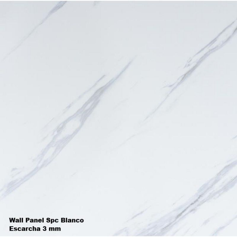 COIMSA - Wall Panel PANEL SPC 244x122 cm Blanco Escarcha