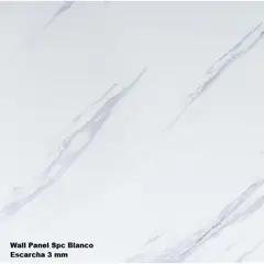 COIMSA - Wall Panel PANEL SPC 244x122 cm Blanco Escarcha